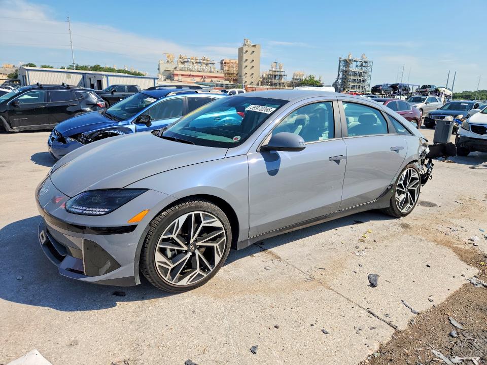 2025 Hyundai Ioniq 6 VIN KMHM34AA8SA088599 — COPART salvage auction photo