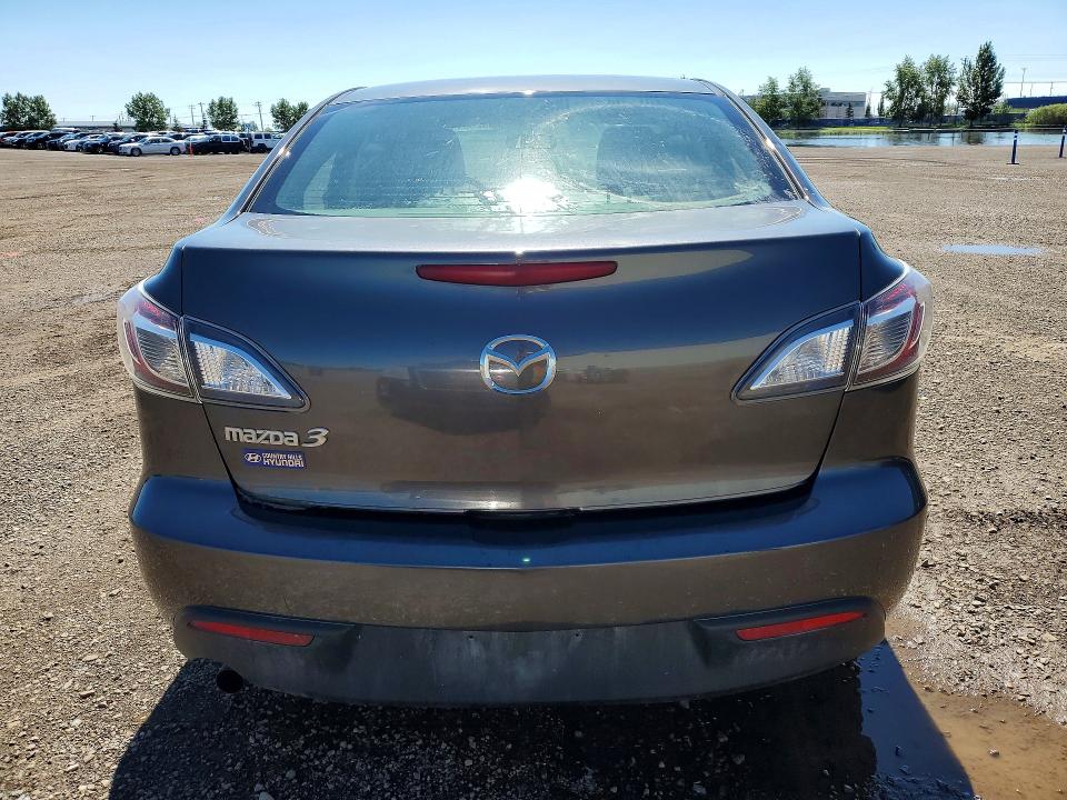 2011 Mazda 3 VIN JM1BL1UF6B1394900 COPART salvage auction — HAIL, AB - BOS - SALVAGE, sold $200 on 2026-07-21 (photo 6)
