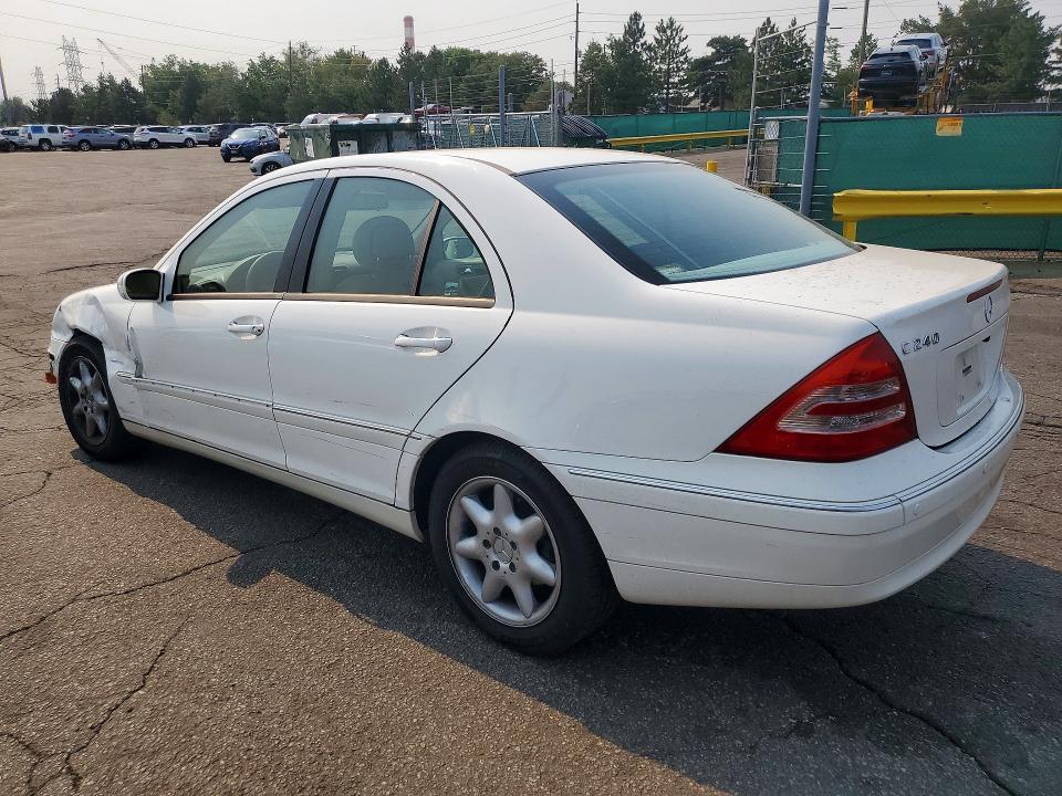 2003 Mercedes-benz C class VIN WDBRF61J23A436541 COPART salvage auction — FRONT END, Co - Salvage Title, sold $350 on 2026-07-14 (photo 2)