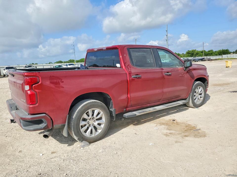 2019 Chevrolet Silverado VIN 3GCPWBEH2KG229821 COPART salvage auction — FRONT END, Tx - Salvage Vehicle Title, sold $1,300 on 2026-07-29 (photo 3)