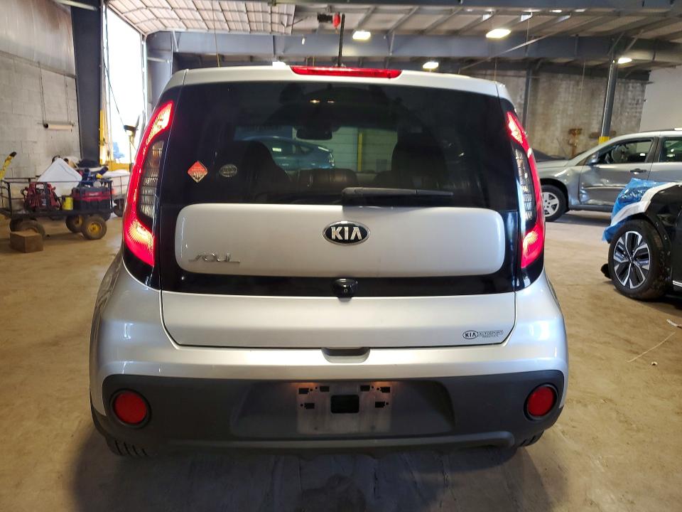 2018 Kia Soul VIN KNDJN2A26J7519340 COPART salvage auction — FRONT END, Pa - Certificate Of Salvage, sold $1,950 on 2026-07-20 (photo 6)