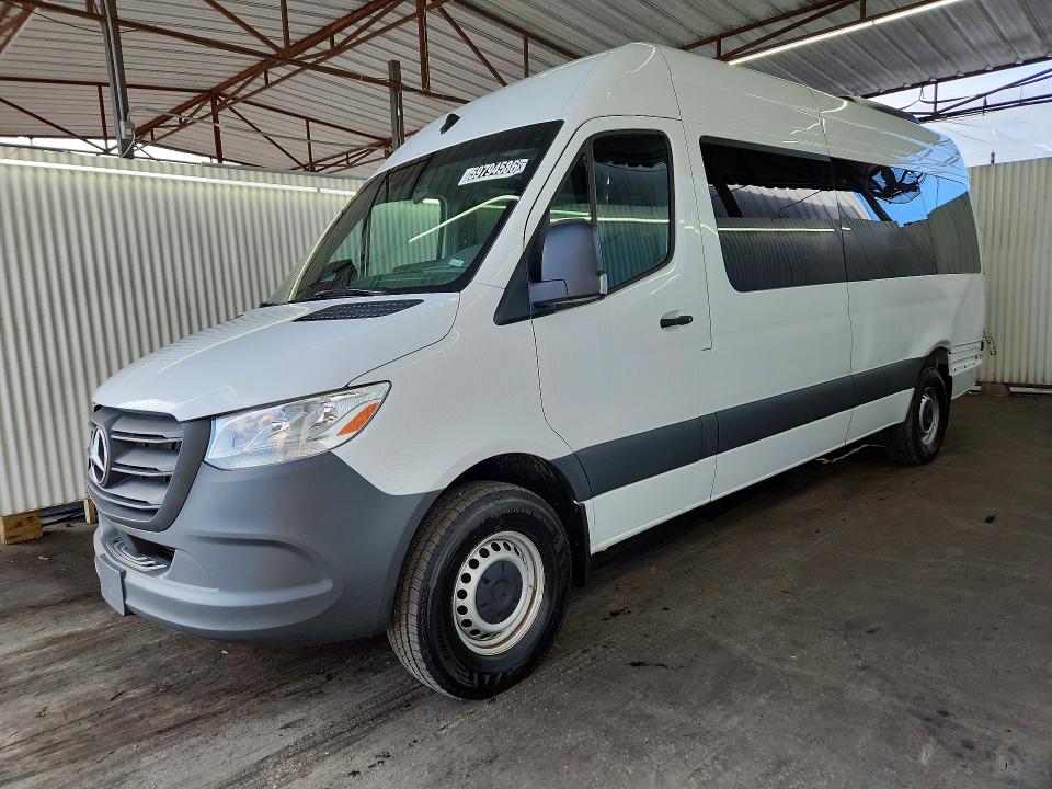 2025 Mercedes-benz Sprinter VIN W1Z4KGHY2ST221588 COPART salvage auction — BURN, Fl - Certificate Of Title, sold $19,000 on 2026-07-14 (photo 1)