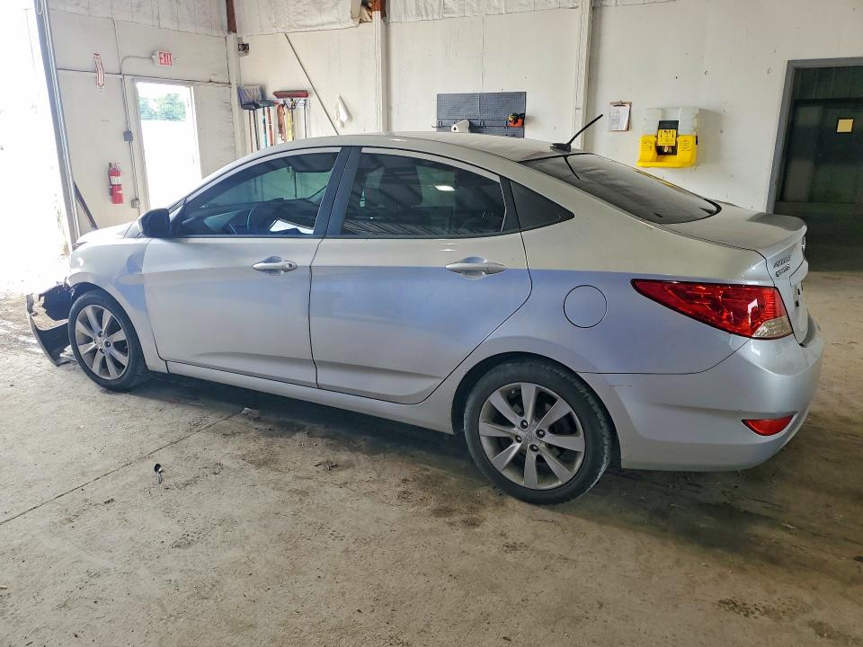 2013 Hyundai Accent VIN KMHCU4AE3DU442543 COPART salvage auction — FRONT END, Ky - Cert Of Title-Salvage, sold $400 on 2026-08-03 (photo 2)