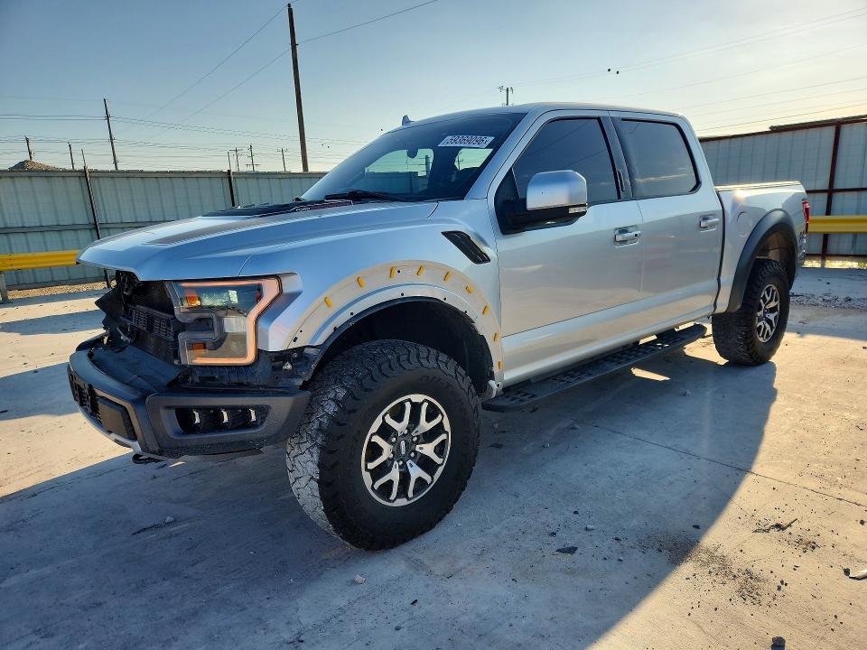 2019 Ford F-150 lightning VIN 1FTFW1RG6KFB80695 COPART salvage auction — ALL OVER, TX - SALVAGE VEHICLE TITLE (P), sold $14,000 on 2026-09-04 (photo 1)