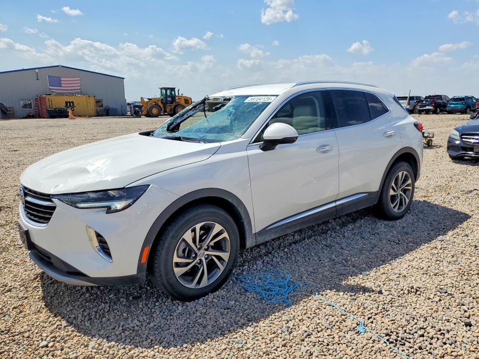 2023 Buick Envision VIN LRBFZNR48PD059575 COPART salvage auction — FRONT END, Salvage Title, sold $7,000 on 2026-09-01 (photo 1)
