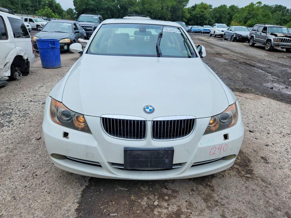 2007 BMW 3 series VIN WBAVB73507KY61724 COPART salvage auction — FRONT END, PA - CERTIFICATE OF SALVAGE, sold $1,250 on 2026-07-13 (photo 5)