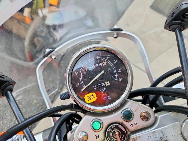 2001 Suzuki Gz250 VIN JS1NJ48A912101710 COPART salvage auction — MINOR DENT/SCRATCHES, MA - CERTIFICATE OF TITLE (P), sold $1,550 on 2026-07-23 (photo 7)