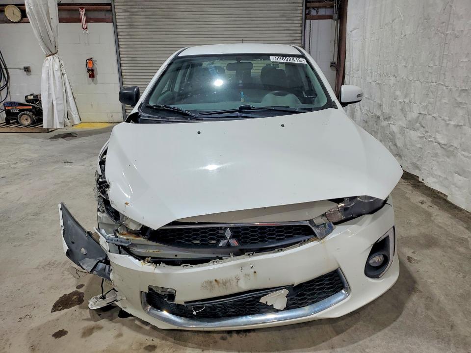 2017 Mitsubishi Lancer VIN JA32U2FUXHU005227 COPART salvage auction — FRONT END, NY - MV-907A SALVAGE CERTIFICATE, sold $575 on 2026-07-27 (photo 5)