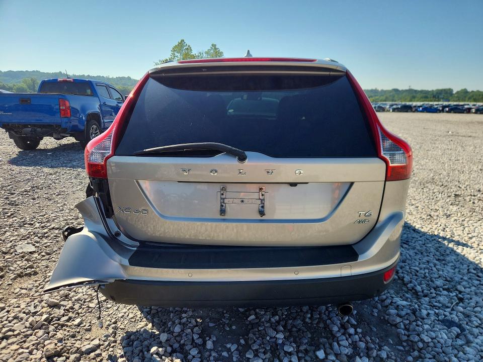 2013 Volvo Xc60 VIN YV4902DZ8D2378313 COPART salvage auction — REAR END, Il - Salvage Certificate, sold $500 on 2026-08-12 (photo 6)