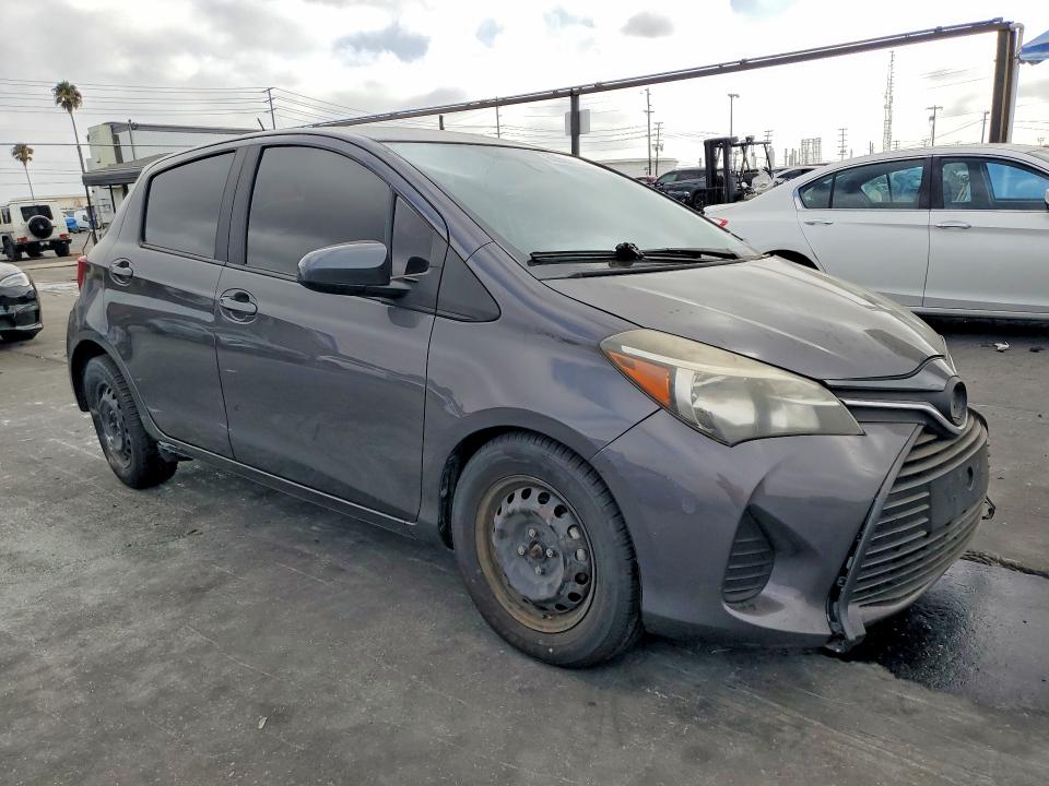 2017 Toyota Yaris VIN VNKKTUD32HA077803 COPART salvage auction — FRONT END, CA - SALVAGE CERTIFICATE, sold $1,650 on 2026-07-29 (photo 4)