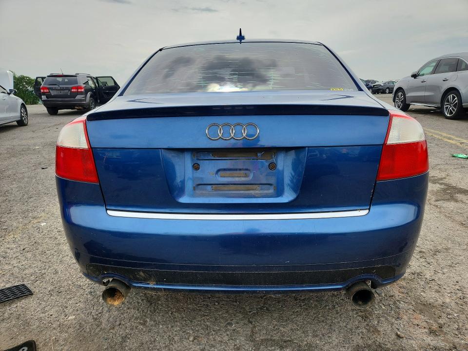 2005 Audi A4 VIN WAULC68E75A068690 COPART salvage auction — FRONT END, Pa - Certificate Of Salvage, sold $175 on 2026-07-21 (photo 6)