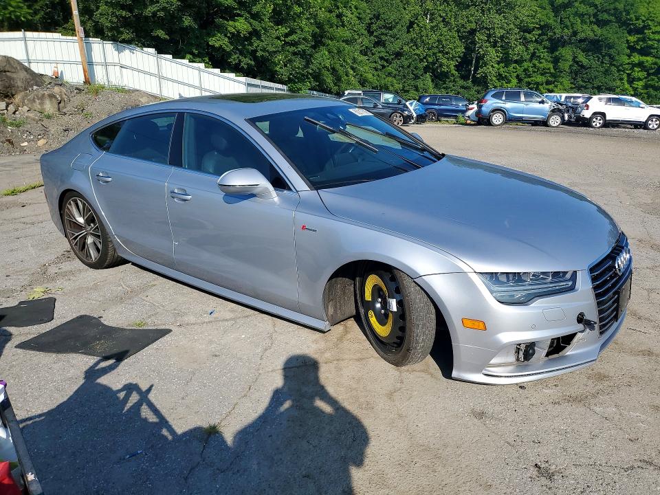 2018 Audi A7 VIN WAUW3AFC3JN086589 COPART salvage auction — SIDE, Ny - Mv-907A Salvage Certificate, sold $8,400 on 2026-09-03 (photo 4)