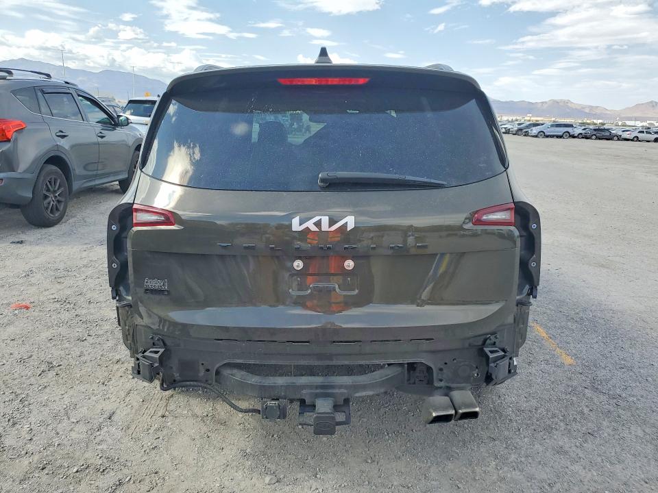 2022 Kia Telluride VIN 5XYP5DHC7NG203510 COPART salvage auction — FRONT END, Nv - Salvage Title, sold $275 on 2026-07-23 (photo 6)