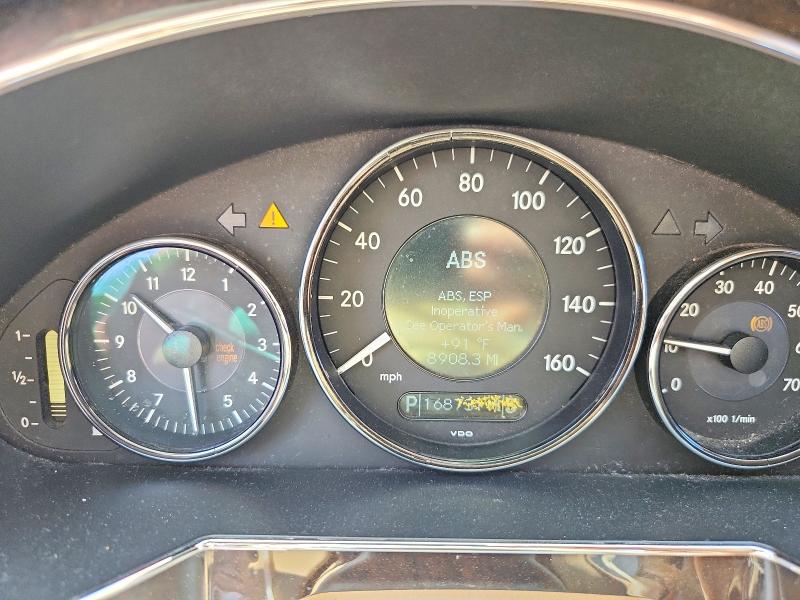 2008 Mercedes-benz Cls-klasse VIN WDDDJ72X08A123083 COPART salvage auction — FRONT END, Il - Salvage Certificate, sold $600 on 2026-08-03 (photo 9)