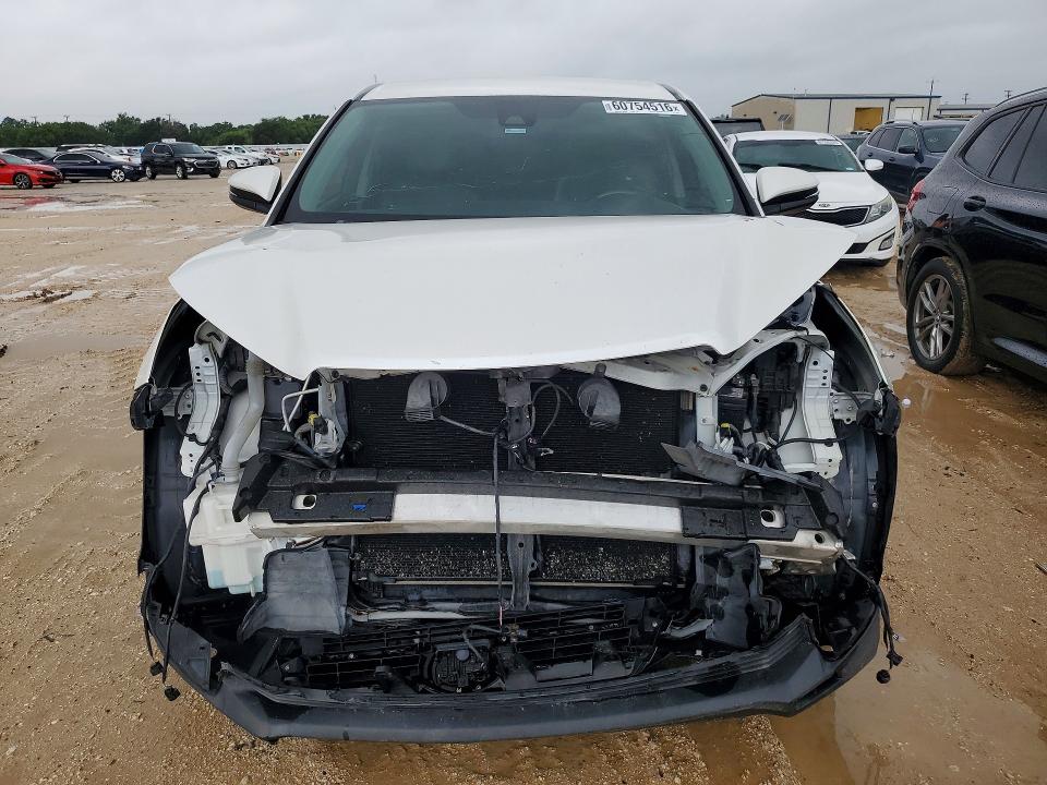 2017 Toyota Highlander VIN 5TDZZRFH5HS200850 COPART salvage auction — FRONT END, TX - CERTIFICATE OF TITLE, sold $7,000 on 2026-08-27 (photo 5)