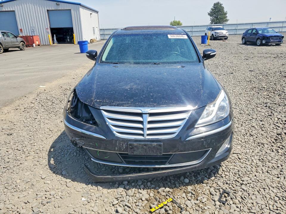 2013 Hyundai Genesis VIN KMHGC4DD8DU247609 COPART salvage auction — FRONT END, WA - BILL OF SALE, sold $600 on 2026-07-29 (photo 5)