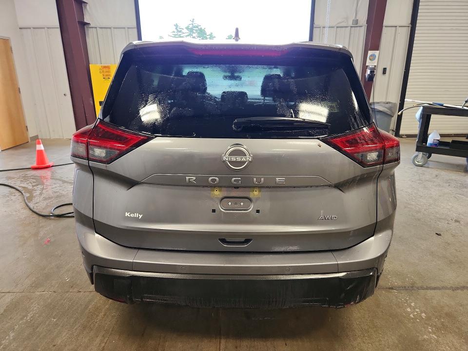 2025 Nissan Rogue VIN JN8BT3BB7SW417328 COPART salvage auction — FRONT END, MA - CERTIFICATE OF TITLE, sold $100 on 2026-07-21 (photo 6)