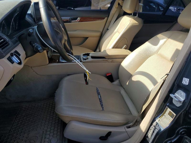 2011 Mercedes-benz C class VIN WDDGF8BB4BF542170 COPART salvage auction — SIDE, Nj - Cert Of Title-Salvage, sold $425 on 2026-07-27 (photo 7)