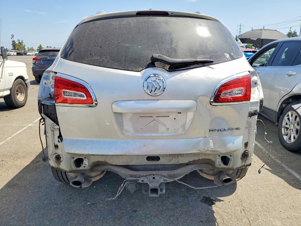 2014 Buick Enclave VIN 5GAKVCKD3EJ233062 COPART salvage auction — REAR END, Ca - Salvage Certificate, sold $200 on 2026-07-28 (photo 6)
