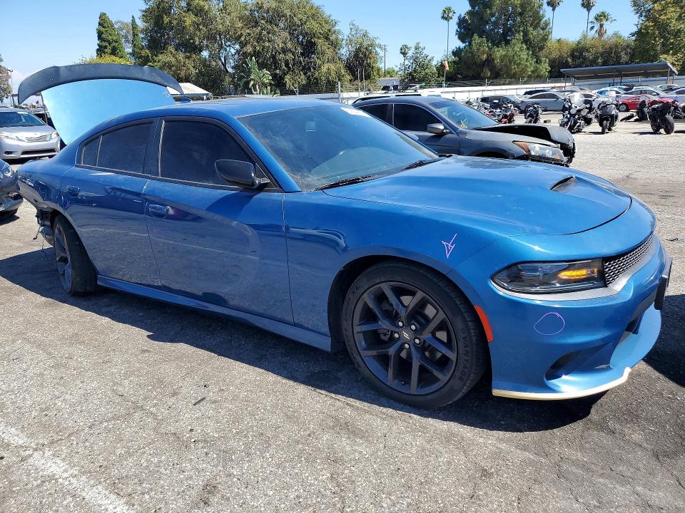 2020 Dodge Charger VIN 2C3CDXHG3LH238599 COPART salvage auction — UNDERCARRIAGE, Ca - Salvage Certificate, sold $7,000 on 2026-09-01 (photo 4)