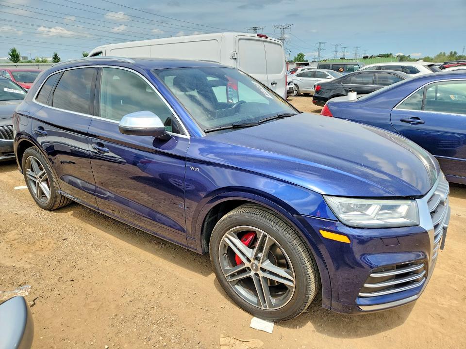 2018 Audi Sq5 VIN WA1A4AFY6J2028901 COPART salvage auction — MINOR DENT/SCRATCHES, Il - Certificate Of Title (P), sold $10,100 on 2026-07-28 (photo 4)
