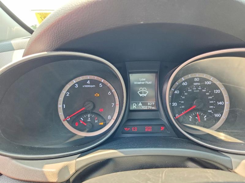 2013 Hyundai Santa fe VIN 5XYZUDLB4DG087451 COPART salvage auction — FRONT END, Ny - Mv-907A Salvage Certificate, sold $80 on 2026-07-29 (photo 9)