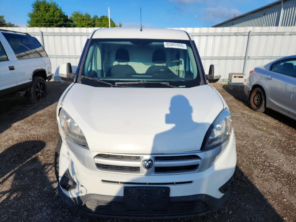 2015 Ram Promaster city VIN ZFBERFDT4F6950356 COPART salvage auction — FRONT END, On - Permit Salvage, sold $350 on 2026-08-18 (photo 5)