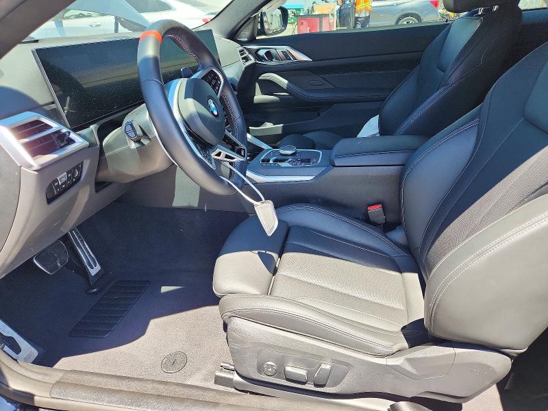 2026 BMW M4 VIN WBA73DA03TCV32046 COPART salvage auction — SIDE, CA - SALVAGE CERTIFICATE, sold $28,250 on 2026-08-24 (photo 7)