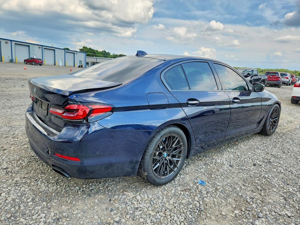 2018 BMW 5er VIN WBAJE5C58JG918580 COPART salvage auction — REAR END, Salvage Title, sold $550 on 2026-07-22 (photo 3)