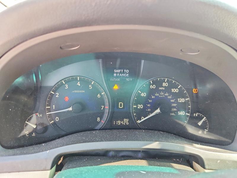 2012 Lexus Rx VIN 2T2ZK1BA5CC066109 COPART salvage auction — SIDE, Fl - Cert Of Title Slvg Rebuildable, sold $2,100 on 2026-07-28 (photo 9)