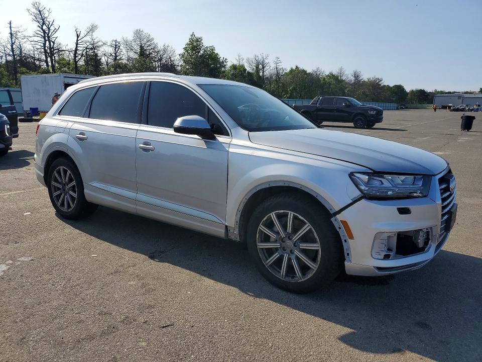 2019 Audi Q7 VIN WA1LAAF70KD001417 COPART salvage auction — FRONT END, Ny - Mv-907A Salvage Certificate, sold $7,300 on 2026-08-26 (photo 4)