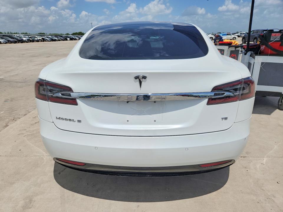 2017 Tesla Model s VIN 5YJSA1E11HF178848 COPART salvage auction — SIDE, Tx - Salvage Vehicle Title, sold $5,500 on 2026-07-27 (photo 6)