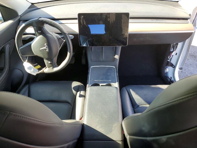 2021 Tesla Model y VIN 5YJYGDEE9MF160332 COPART salvage auction — SIDE, Nv - Salvage Title, sold $150 on 2026-07-21 (photo 8)
