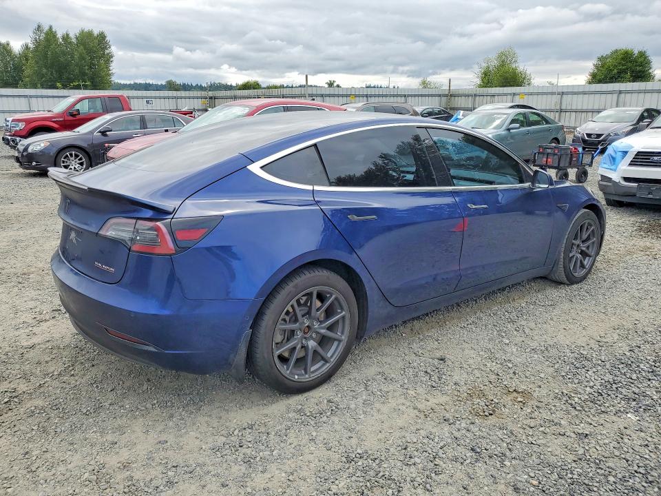 2018 Tesla Model 3 VIN 5YJ3E1EB5JF093681 COPART salvage auction — REAR END, Wa - Bill Of Sale, sold $1,300 on 2026-07-27 (photo 3)