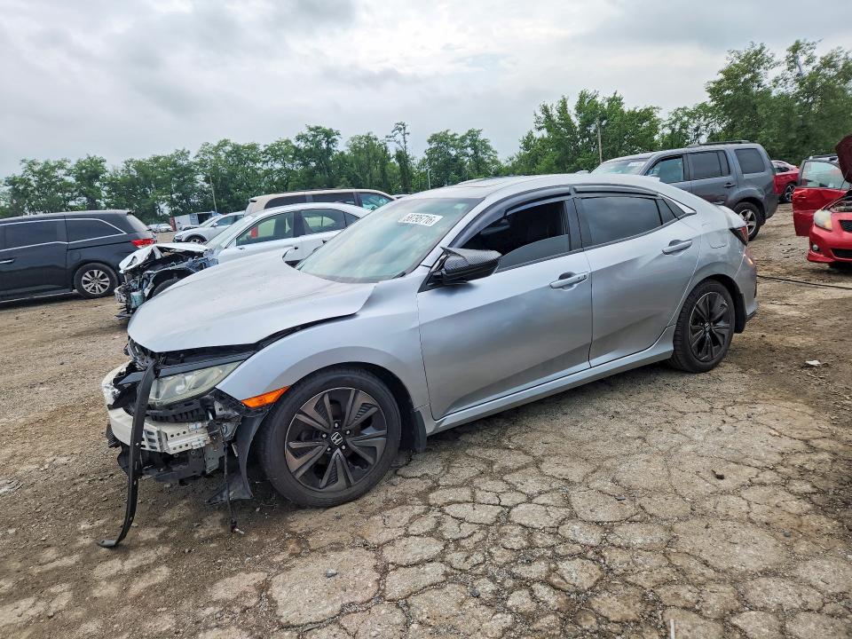 2018 Honda Civic VIN SHHFK7H51JU422034 COPART salvage auction — FRONT END, Md - Cert Of Salvage < 75% Damage, sold $2,350 on 2026-07-30 (photo 1)