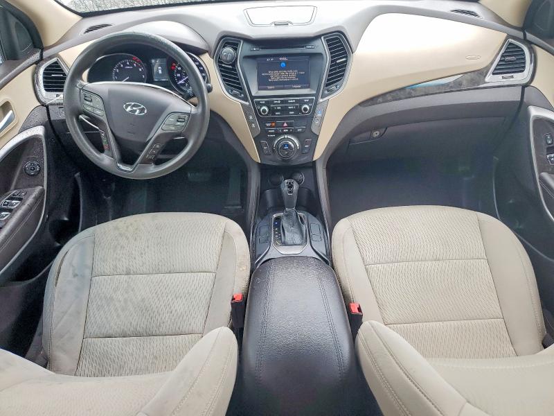 2017 Hyundai Santa fe VIN 5XYZU3LB5HG390593 COPART salvage auction — MECHANICAL, Ga - Certificate Of Title, sold $300 on 2026-07-17 (photo 8)