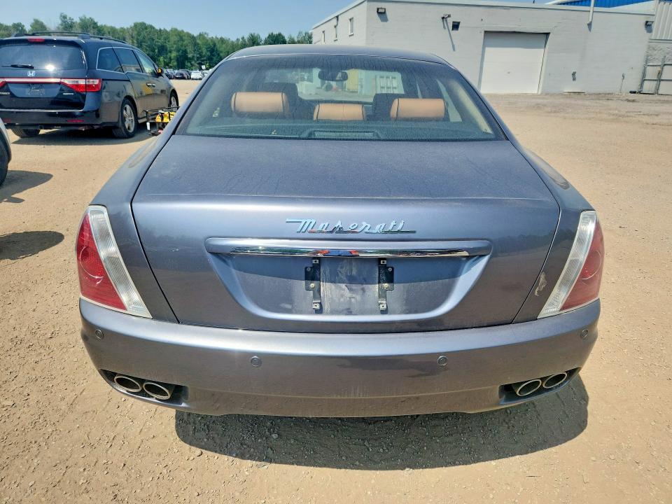 2006 Maserati Quattroporte VIN ZAMCE39A460024365 COPART salvage auction — MECHANICAL, On - Permit No Brand - Unfit, sold $525 on 2026-07-30 (photo 6)