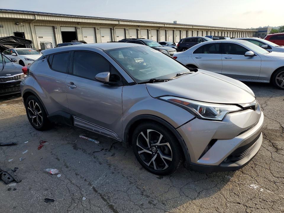 2018 Toyota C-hr VIN NMTKHMBX9JR056647 COPART salvage auction — FRONT END, Ky - Certificate Of Title (P), sold $7,700 on 2026-07-30 (photo 4)