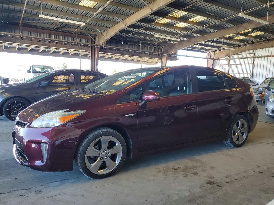2013 Toyota Prius VIN JTDKN3DUXD5619772 COPART salvage auction — REAR END, CA - DLR/DIS/EXP ONLY SALVAGE TITLE, sold $2,850 on 2026-07-17 (photo 1)