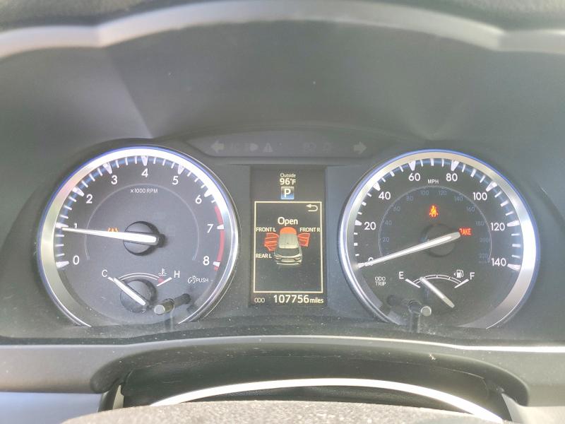 2015 Toyota Highlander VIN 5TDJKRFH6FS104613 COPART salvage auction — FRONT END, Ca - Dis/Dlr/Exp Only Clean Title (P), sold $5,600 on 2026-07-28 (photo 9)