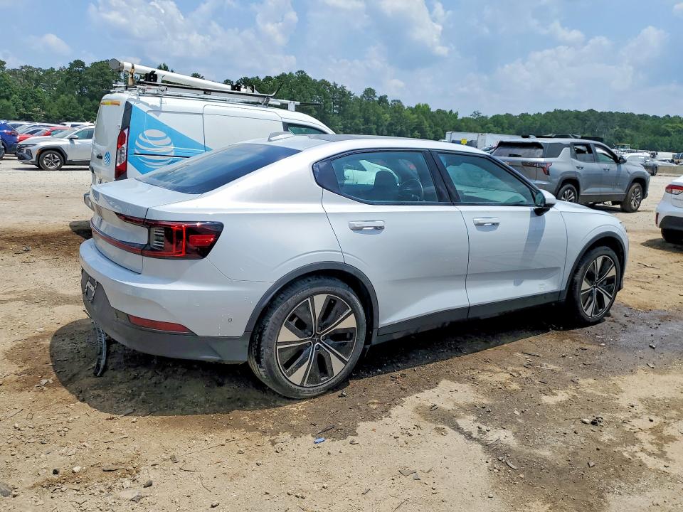 2023 Polestar 2 VIN YSMEG3KA0PL156643 COPART salvage auction — SIDE, TX - CERTIFICATE OF TITLE, sold $9,200 on 2026-07-20 (photo 3)