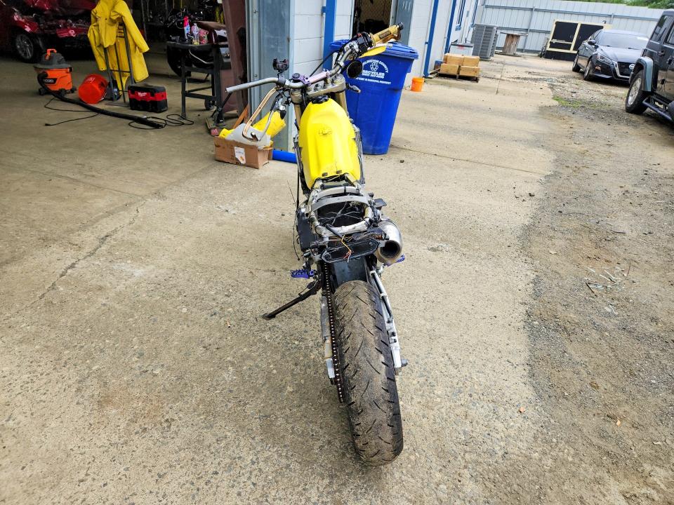 2007 Suzuki Dr-z400 VIN JS1SK44A272101658 COPART salvage auction — FRONT END, Nj - Cert Of Title-Salvage, sold $775 on 2026-07-16 (photo 4)