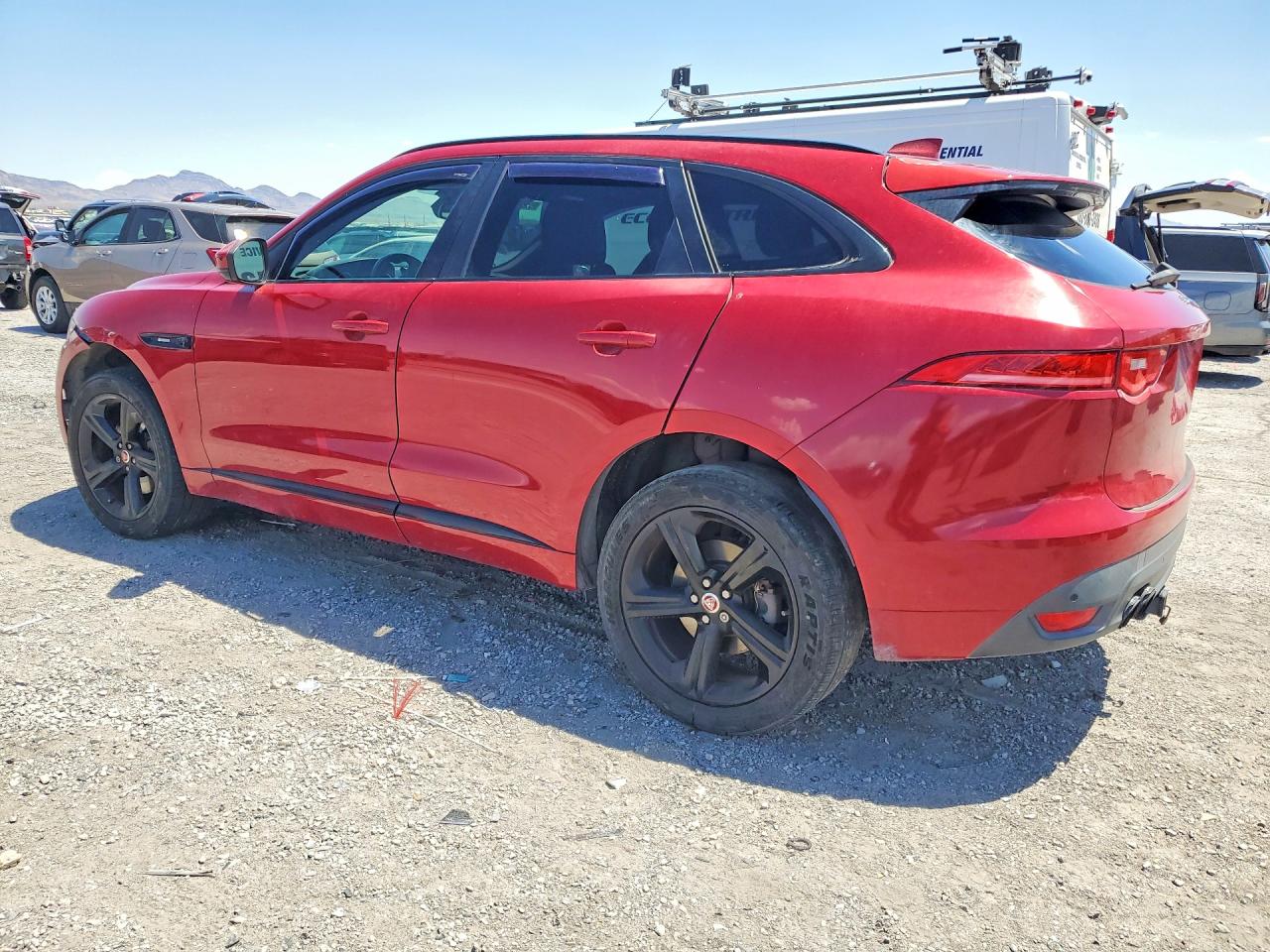 2017 Jaguar F-pace VIN SADCL2BV4HA887606 COPART salvage auction — Front End, NV - CERTIFICATE OF TITLE, sold $1,700 on 2026-09-03 (photo 2)
