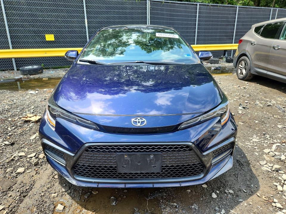 2021 Toyota Corolla VIN JTDP4MCEXMJ057243 COPART salvage auction — REAR END, Md - Cert Of Salvage > 75% Damage, sold $6,100 on 2026-07-17 (photo 5)