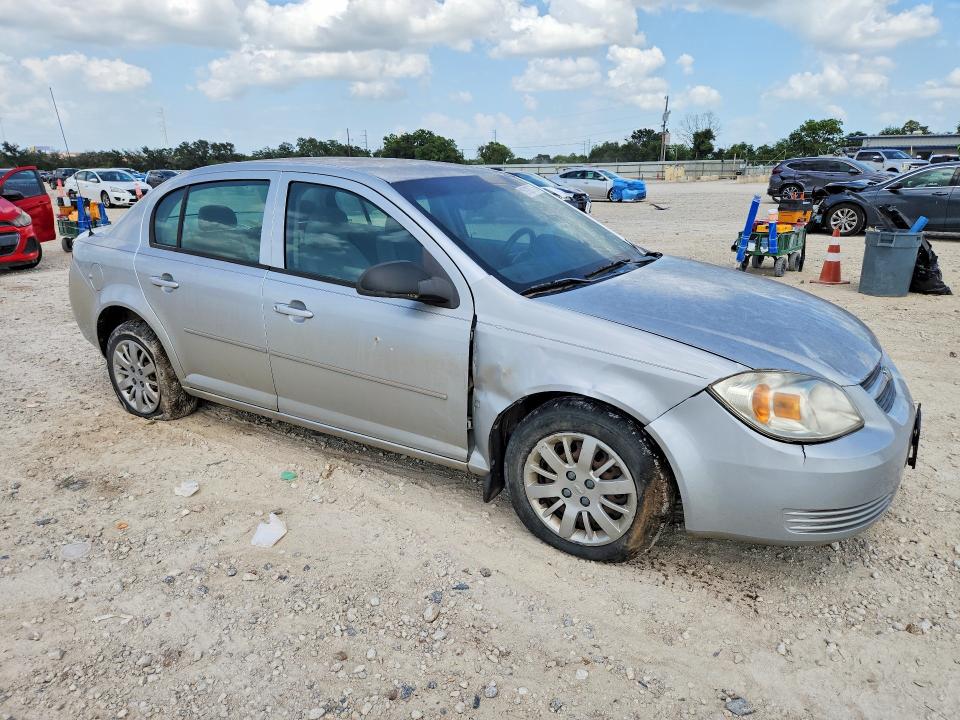 2009 Chevrolet Cobalt VIN 1G1AS58H397222180 COPART salvage auction — MINOR DENT/SCRATCHES, Tx - Certificate Of Title, sold $225 on 2026-07-09 (photo 4)
