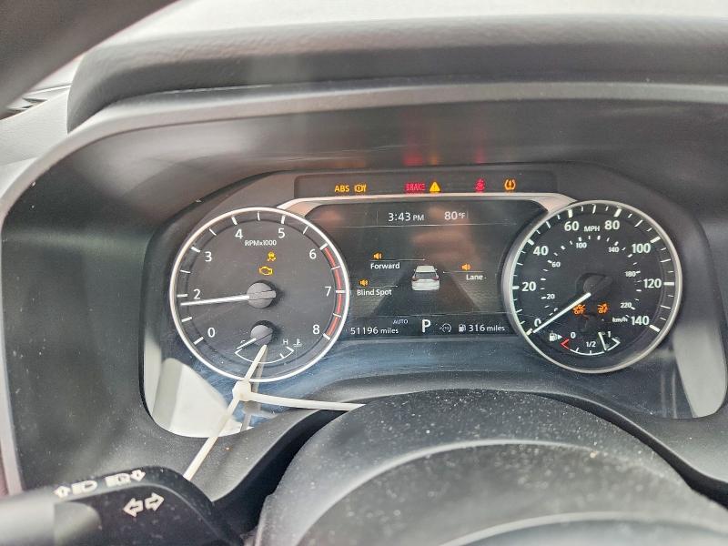 2024 Nissan Rogue sport VIN 5N1BT3ABXRC696004 COPART salvage auction — FRONT END, CT - CERTIFICATE OF TITLE, sold $11,400 on 2026-08-17 (photo 9)