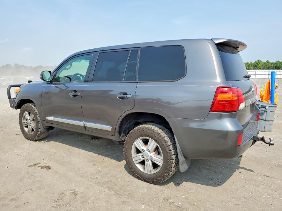 2013 Toyota Land cruiser VIN JTMHY7AJ8D4013332 COPART salvage auction — DAMAGE HISTORY, VA - CERTIFICATE OF TITLE, sold $17,500 on 2026-07-29 (photo 2)