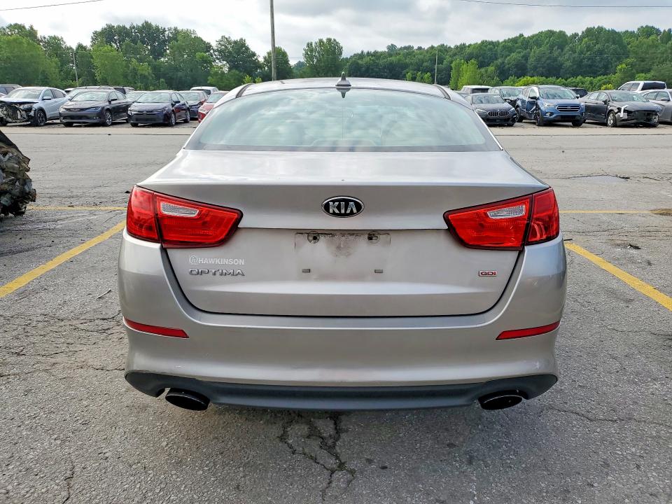 2015 Kia Optima VIN 5XXGM4A71FG473404 COPART salvage auction — FRONT END, In - Cert Of Title - Rebuilt Vehicl, sold $375 on 2026-07-13 (photo 6)