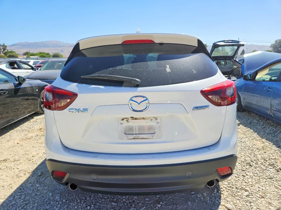 2016 Mazda Cx-5 VIN JM3KE2DY8G0872224 COPART salvage auction — SIDE, Ca - Salvage Certificate, sold $825 on 2026-07-23 (photo 6)