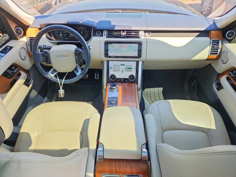 2022 Land rover RANGE ROVER VIN SALGS2RU9NA464151 COPART salvage auction — REAR END, Il - Salvage Certificate, sold $6,500 on 2026-07-28 (photo 8)